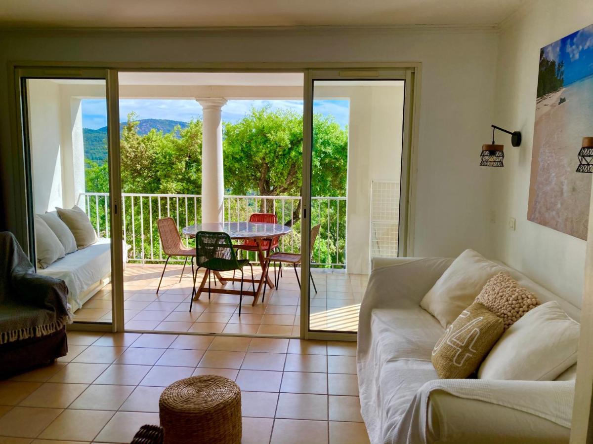 Vue mer 4 pers Les Restanques 2149 Grimaud Extérieur photo