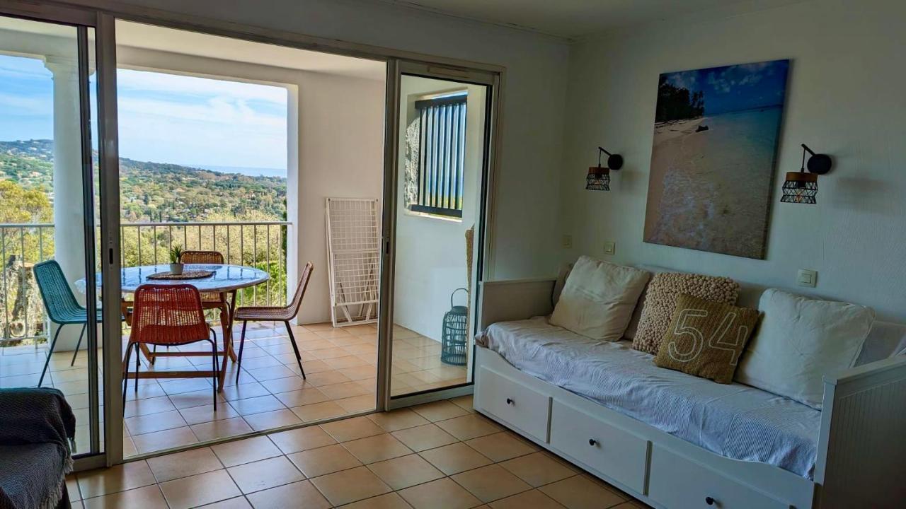 Vue mer 4 pers Les Restanques 2149 Grimaud Extérieur photo