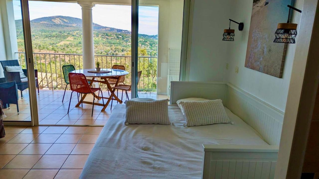 Vue mer 4 pers Les Restanques 2149 Grimaud Extérieur photo